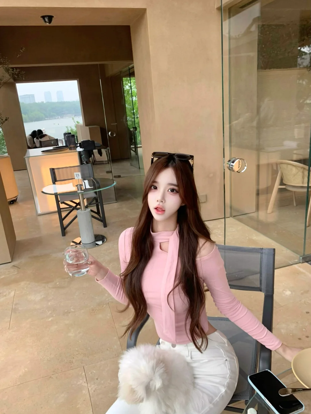 아잉~玄武湖吹吹风