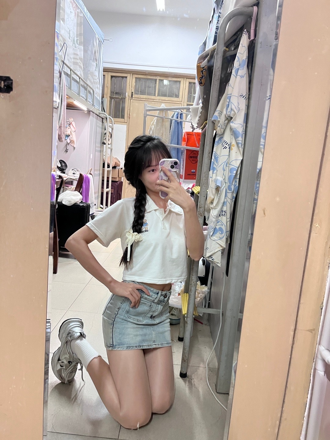 18岁妹妹穿搭#时尚穿搭##今日穿搭(ootd)# ​​​