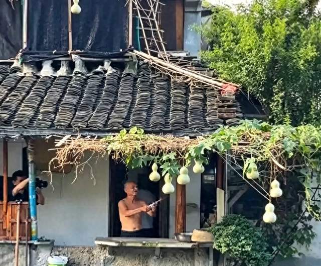葫芦娃爷爷亲手剪下7个葫芦：再多钱都不卖，只盼日子回归平常