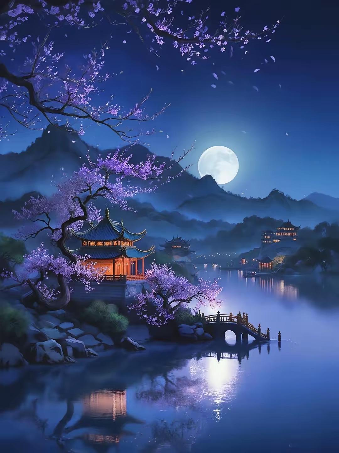 冬去山明水秀，
春来绿水青山。
横批：《山水之歌》