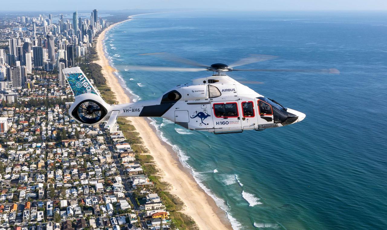 近日，空客直升机宣布，H160直升机在澳大利亚进行演示。据悉，此次演示为期一个月