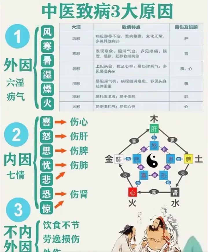 中医博大精深，但为何有时也会导致疾病？今天，我们就来聊聊中医致病的三大原因，帮你