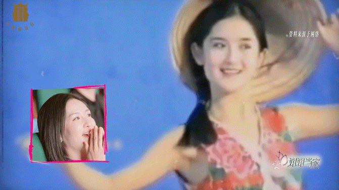 谢娜大学时期美得好突出，娜姐的五官真的很美很立体，果然是从小美到大[彩虹屁][彩