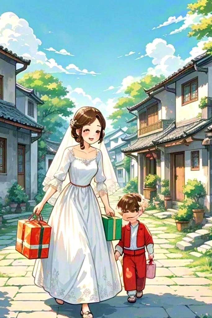 回娘家最大的门槛是钱。

2025年暑假，一位母亲带着积攒的车费踏上归途，穷也要