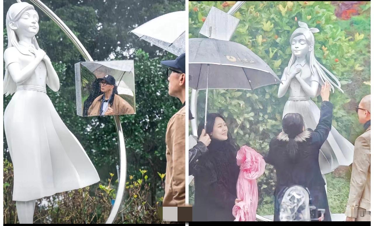 大S一周年忌日纪念雕像揭幕
圈内好友齐聚送别
唯独她最亲的一双儿女全程缺席

这