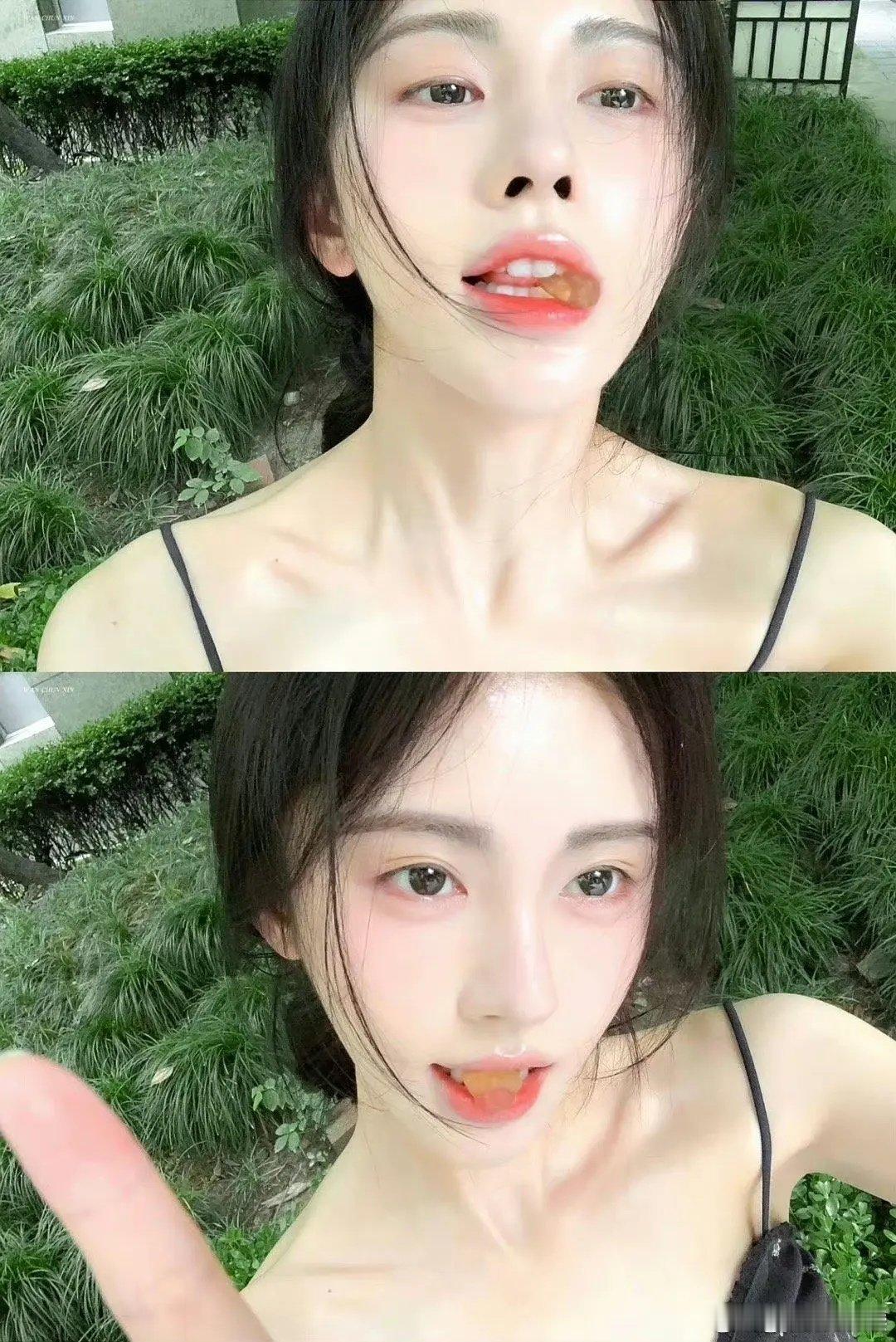 能不能别yx纯欲感了 为什么非要咬着糖 ​​​