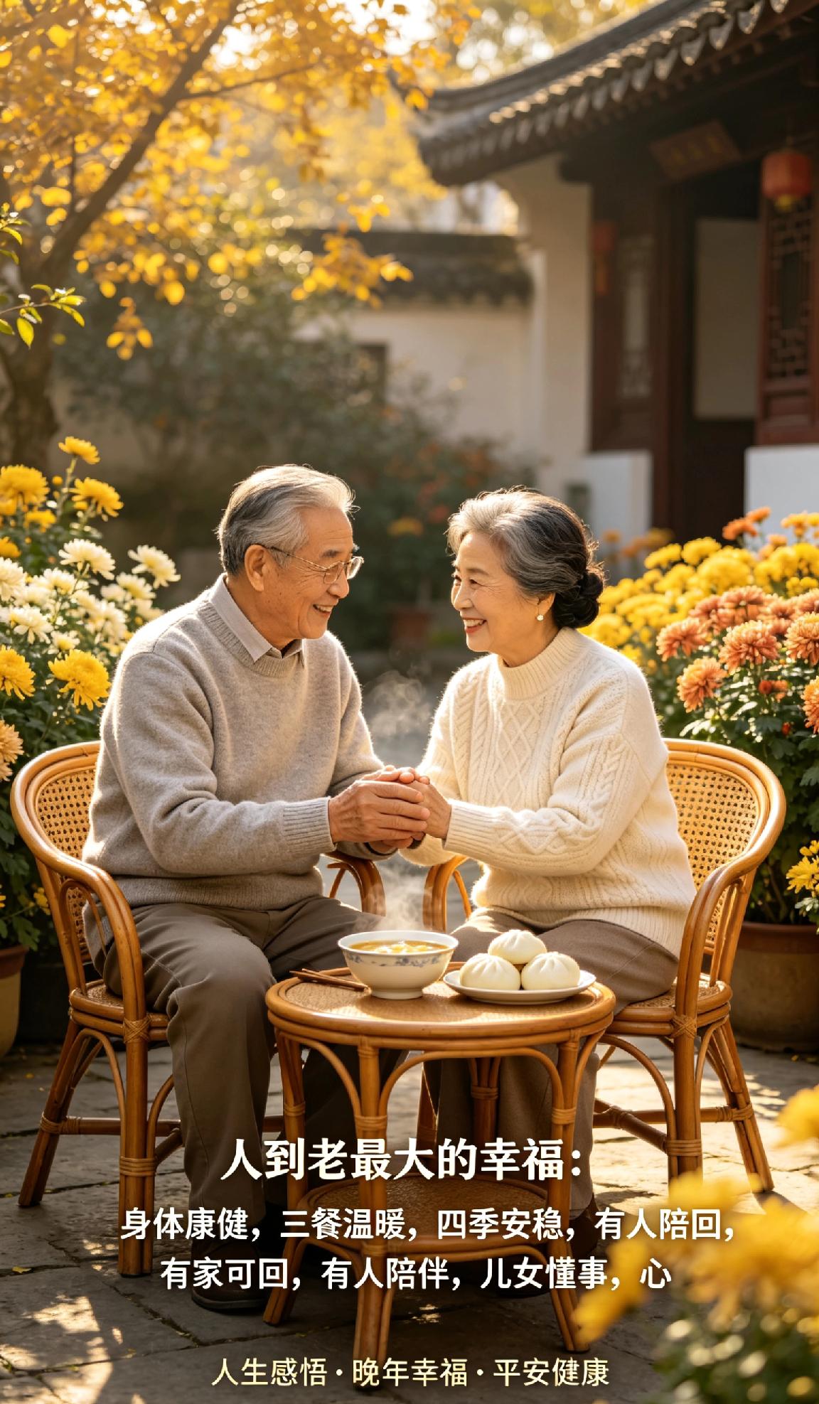 人到老什么才是最大的幸福?
人这一生走过半生风雨，终会明白，人到老最大的幸福，从