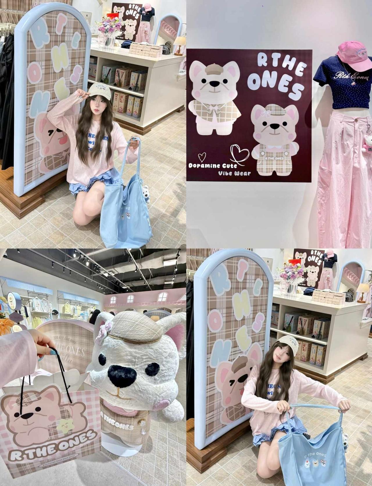 广州！多巴胺修勾主题服装店🦮甜妹快来逛🎀
禺这家法斗主题潮牌店真的可爱晕了！