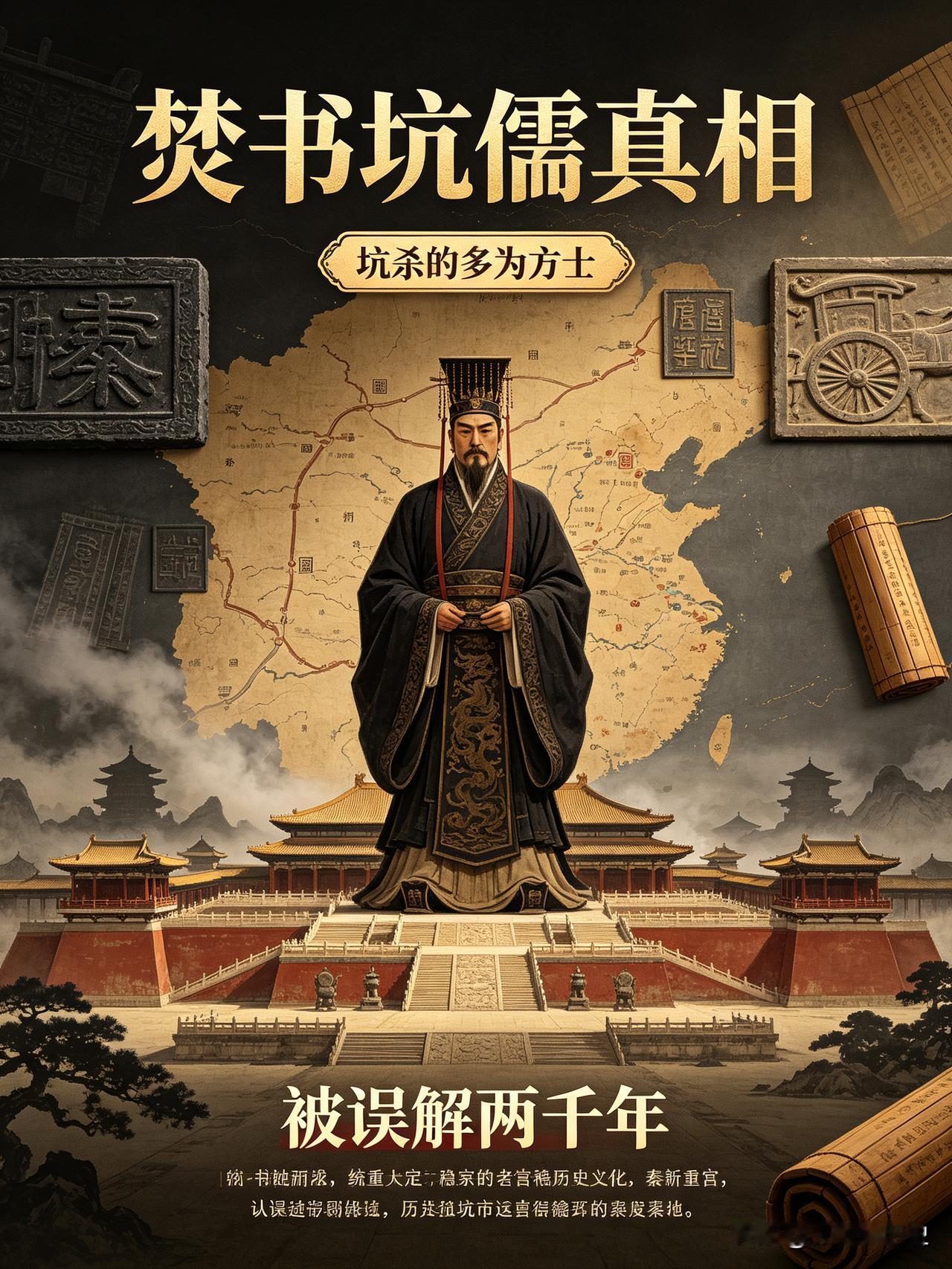 感觉被课本骗了太久：焚书坑儒，可能是两件完全不相干的事

这事儿我小时候就信了，
