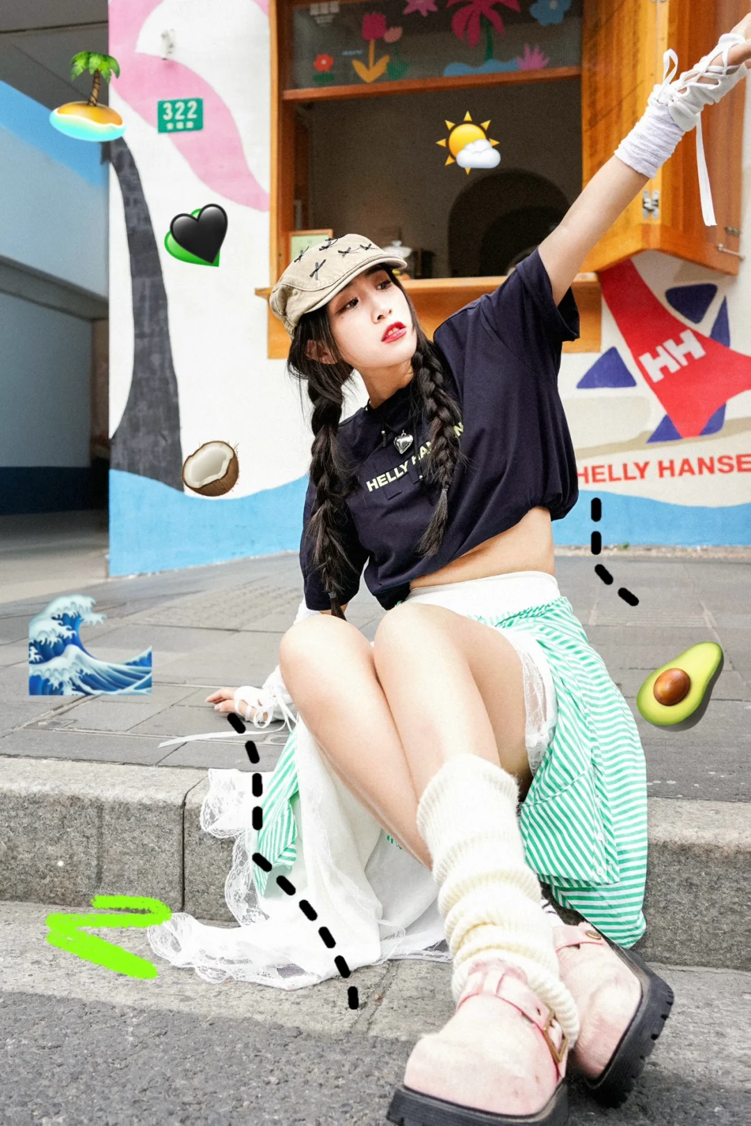 哦莫！citywalk到安福路被偷拍了🤾🏻‍♀️