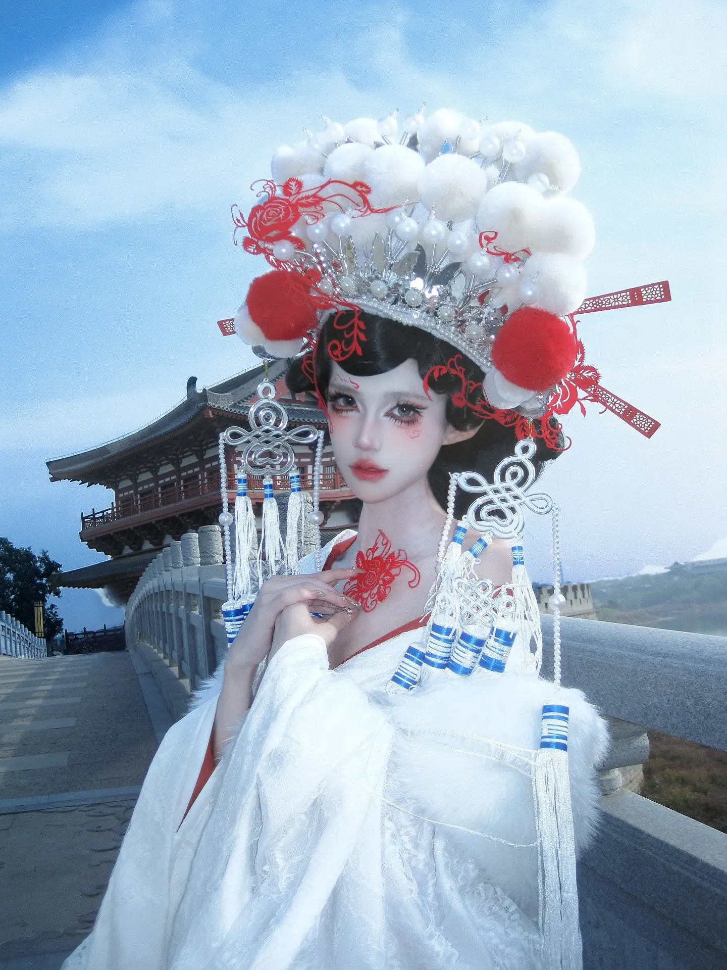 非遗的魅力！戏曲➕剪纸！ 开始期待老君山的雪景了