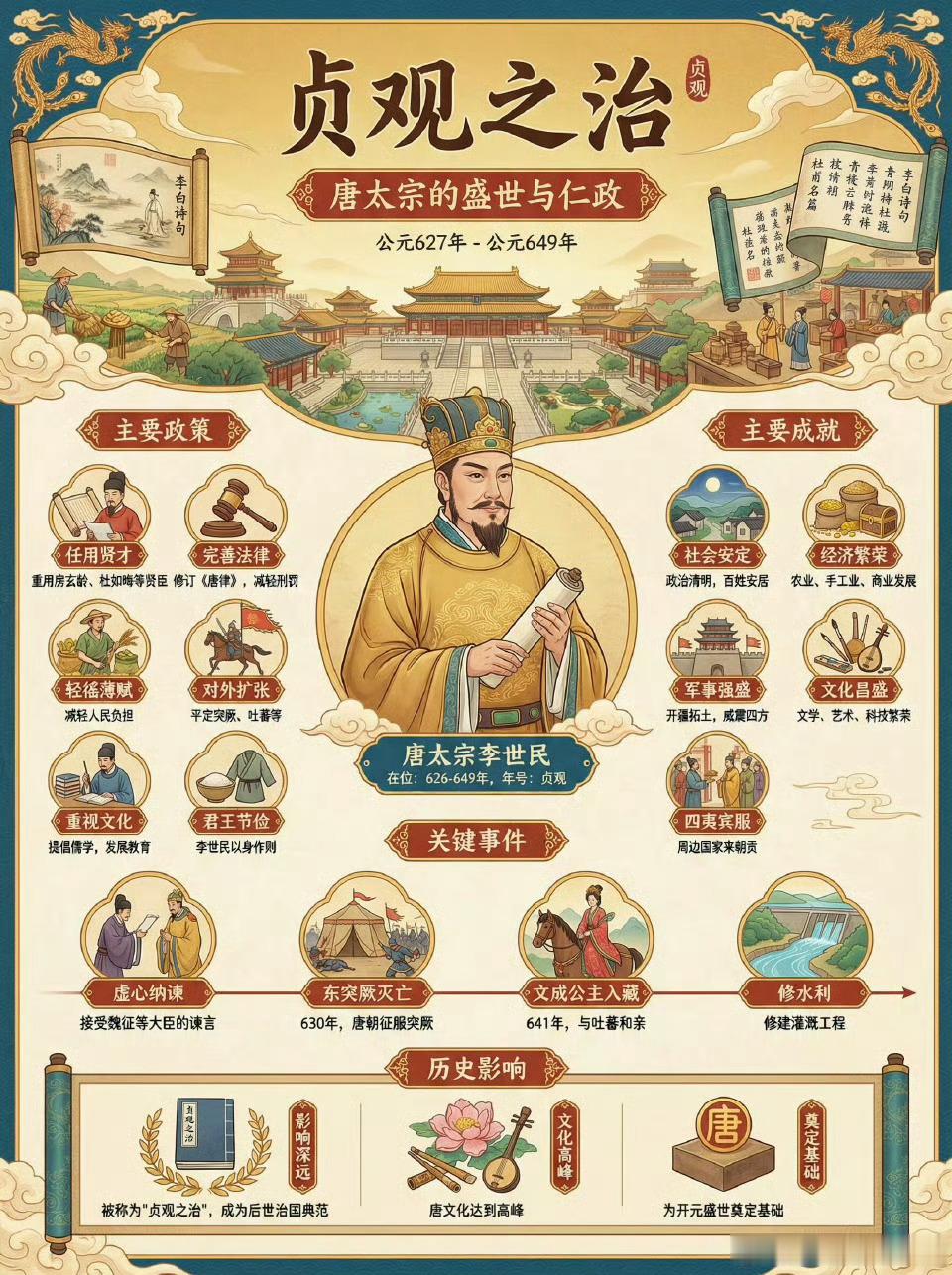 隋唐时期到五代十国的动荡。 