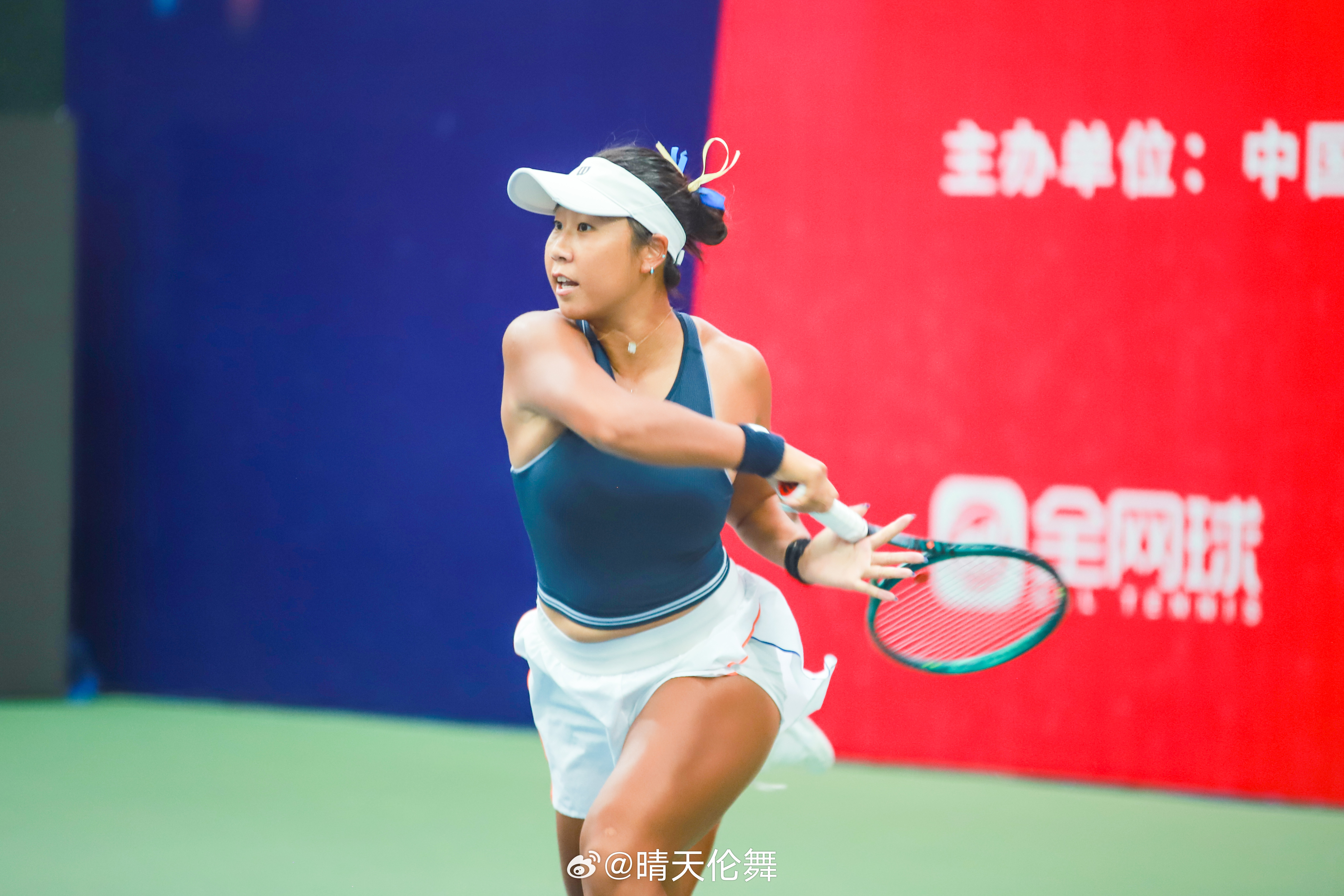 ITF悉尼W75首轮从资格赛突围的田方然🇨🇳以6-0/2-6/6-4力克巴里