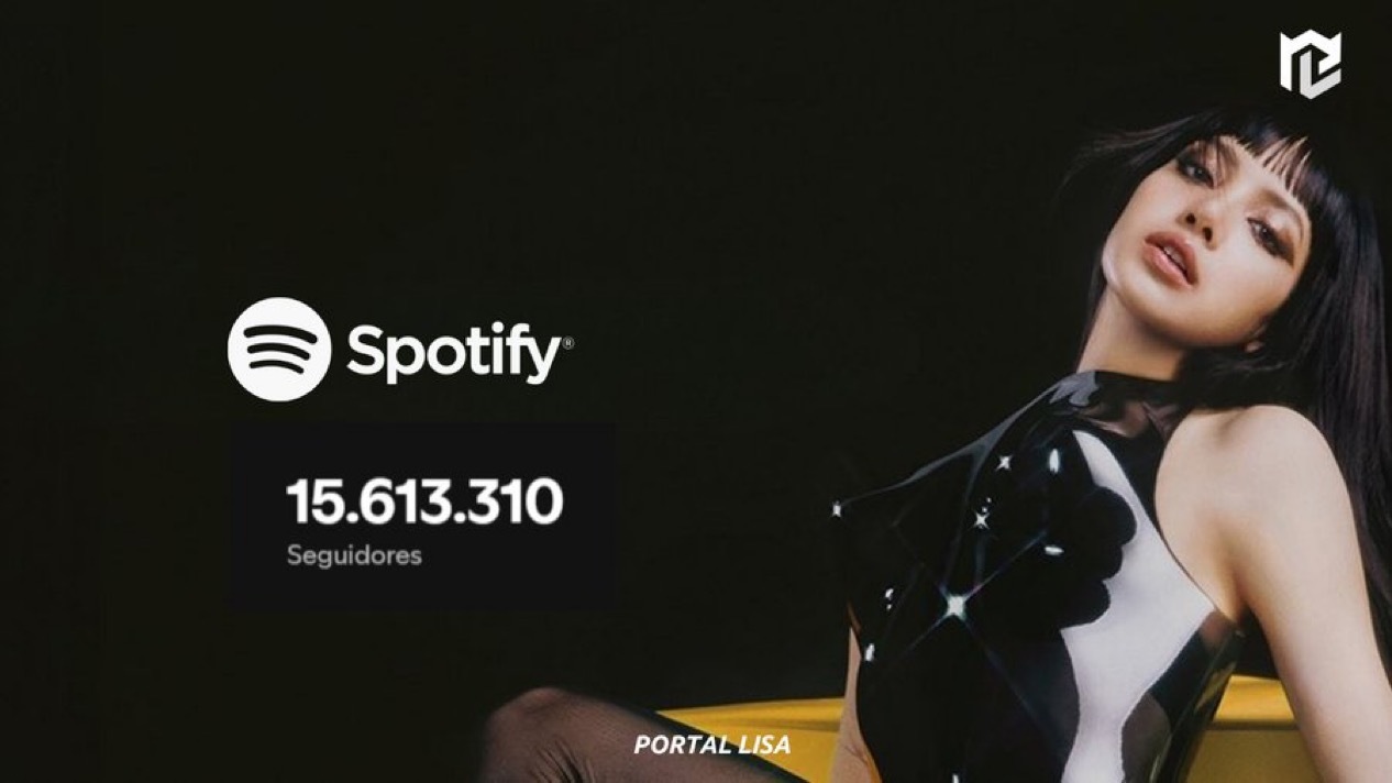 lisa 🔥lisa亚女一 📈恭喜LISA 在 Spotify 上粉丝超过了