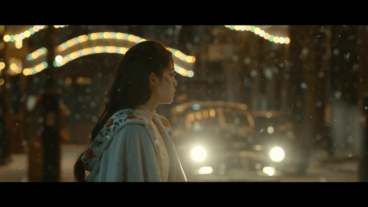 #欧阳娜娜新剧松死感#欧阳娜娜的新剧也太会拍了吧，就喜欢这种独特的暗黑氛围感，整