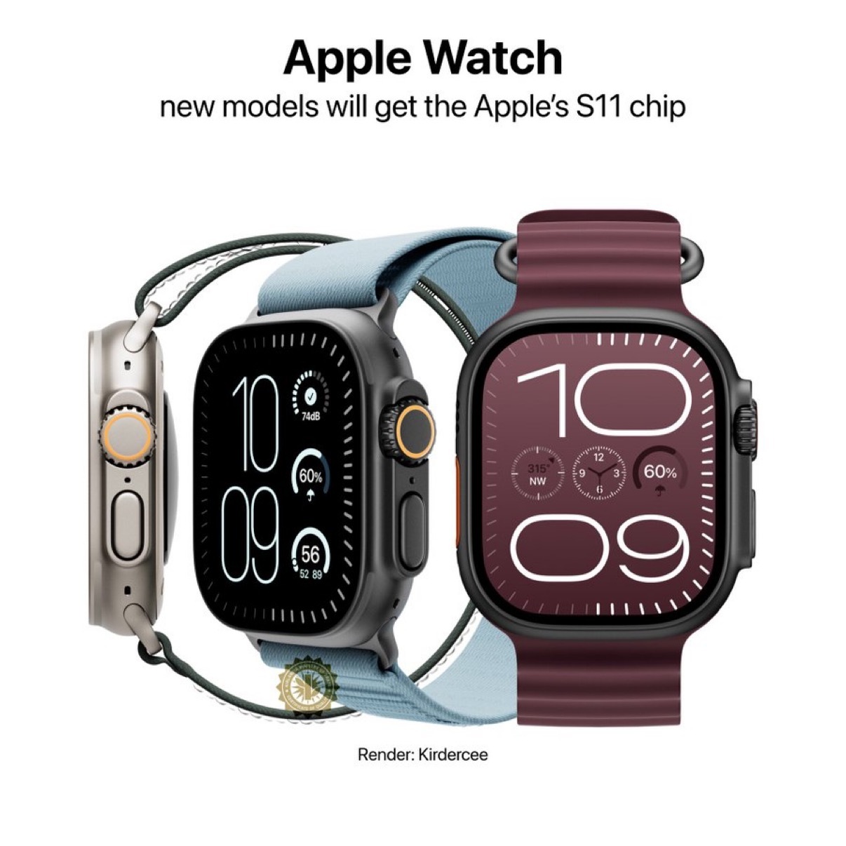 Apple Watch Series 12 和 Ultra 4 终于要升级芯片了