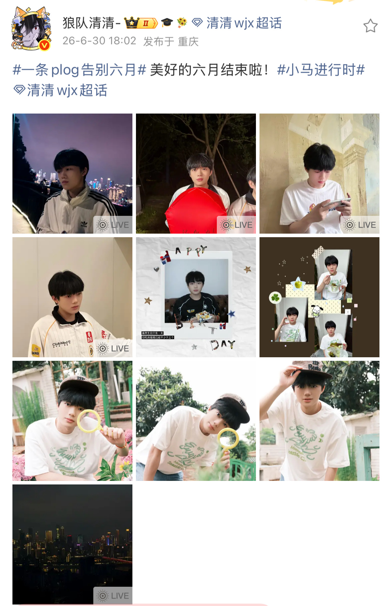 活力小马儿的6月plog