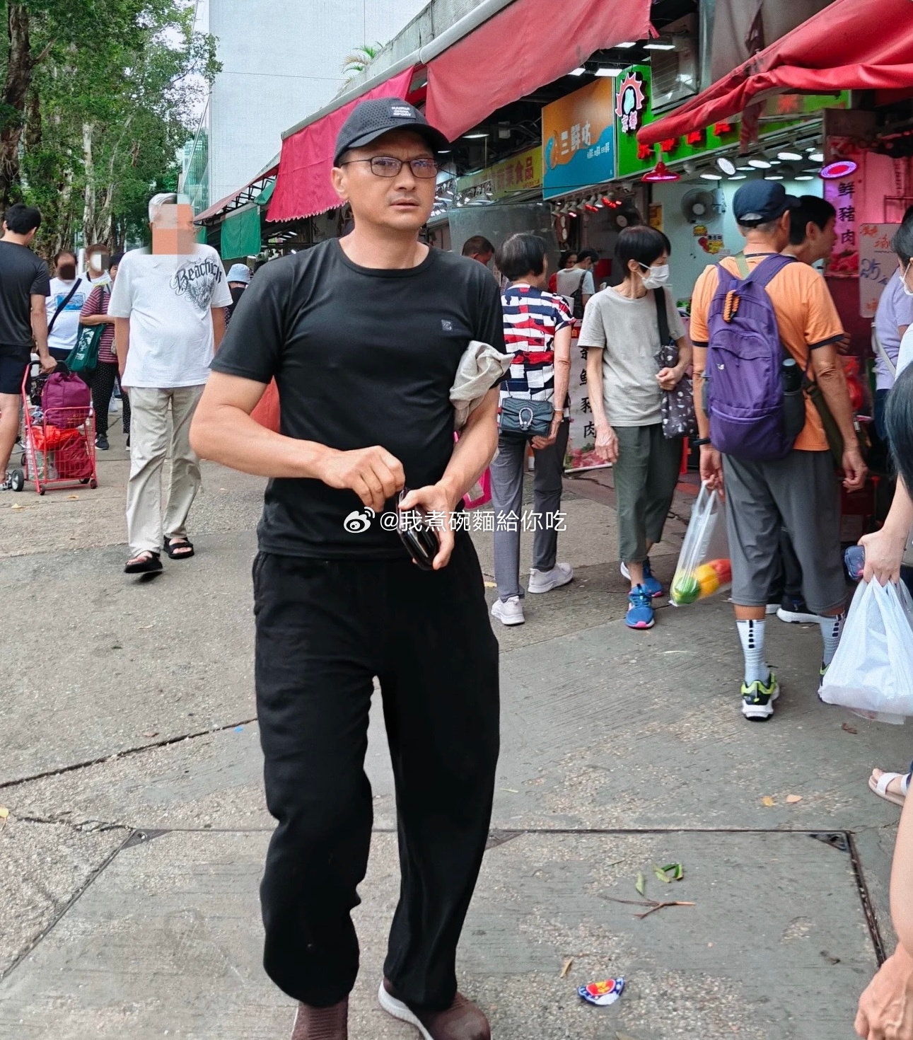 陈锦鸿 香港网友在街市偶遇到的 ​​​