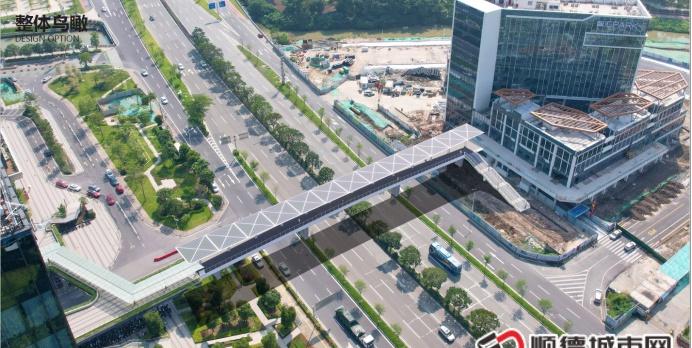 【云鹭上市小镇“空中连廊”正式贯通，“三生融合”按下加速键】1月21日上午，顺德