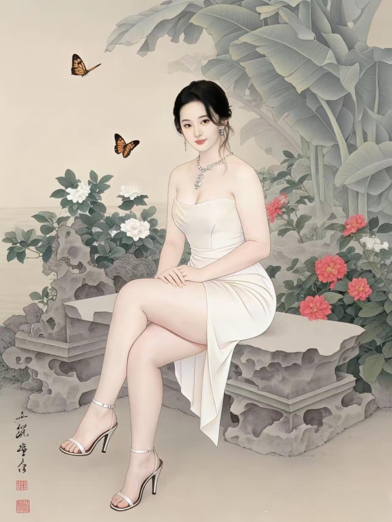 国画也那么传神！！！