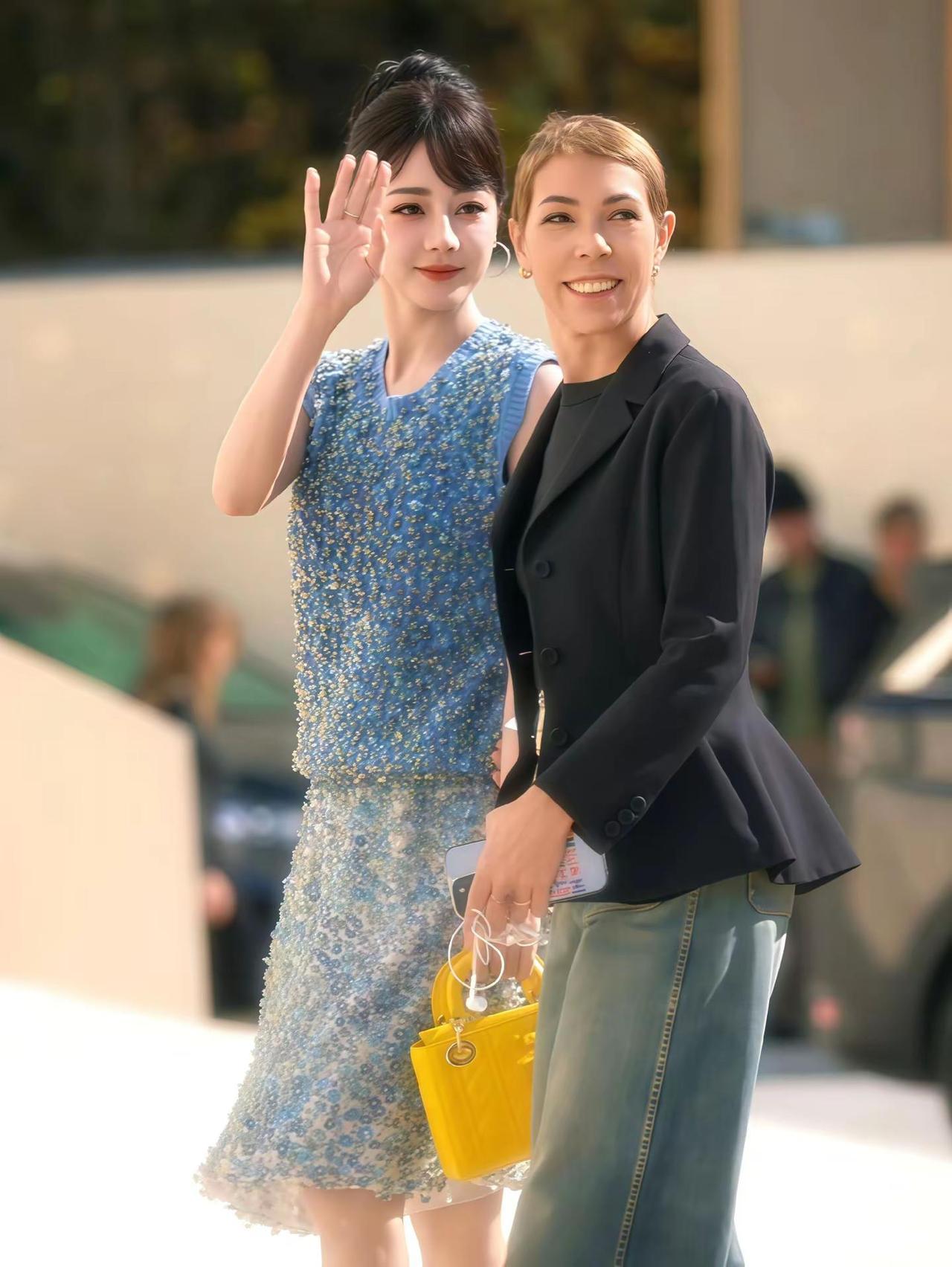 Mathilde女士晚安。迪丽热巴