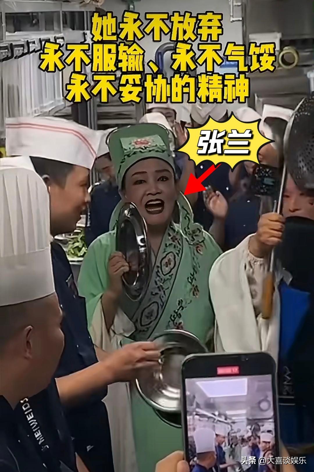 我宣布张兰是我最佩服的人，没有之一
都70岁的人了为了挣钱顾不上脸面
装疯卖傻地