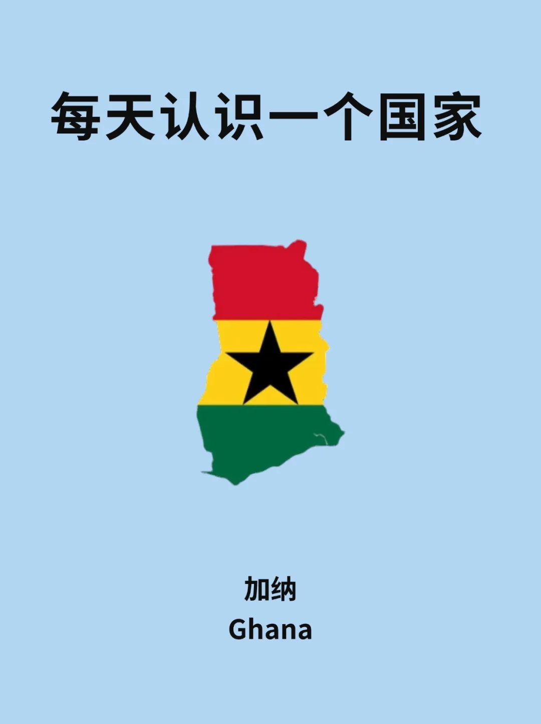每天认识一个国家—加纳🇬🇭