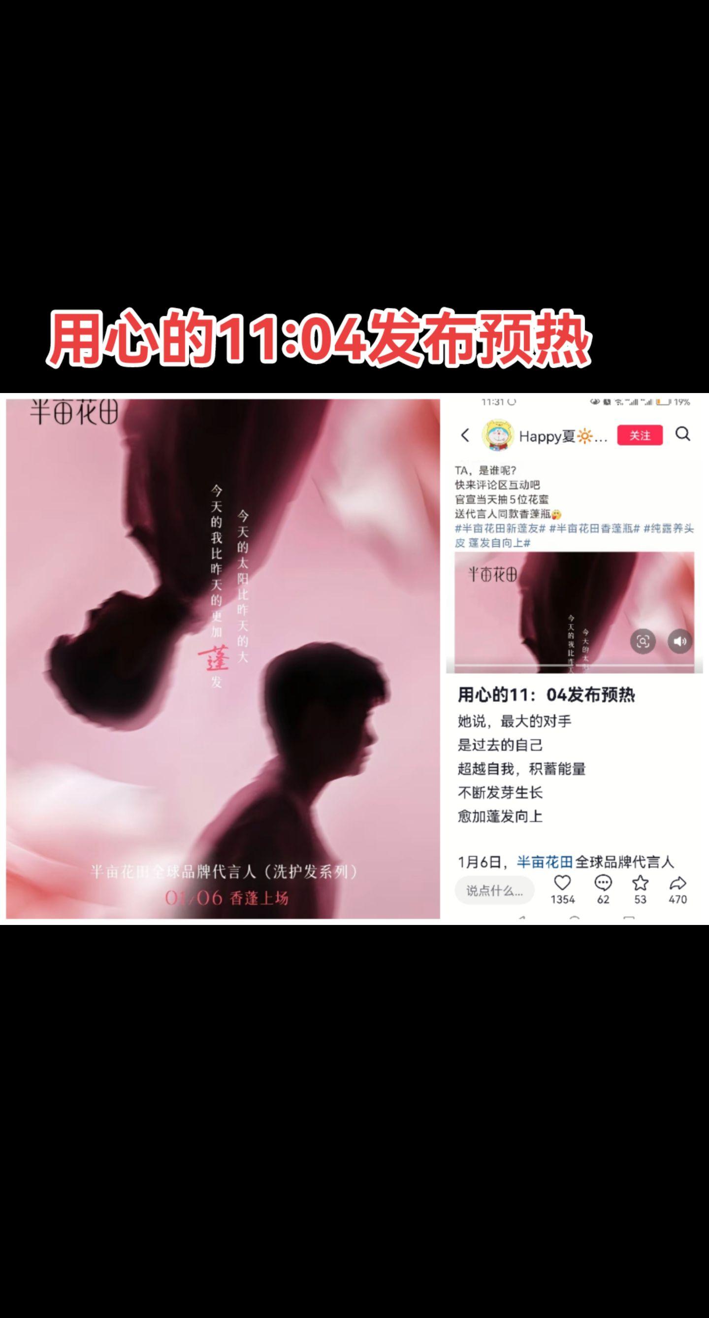 是谁呢？期待1月6日半亩花田。