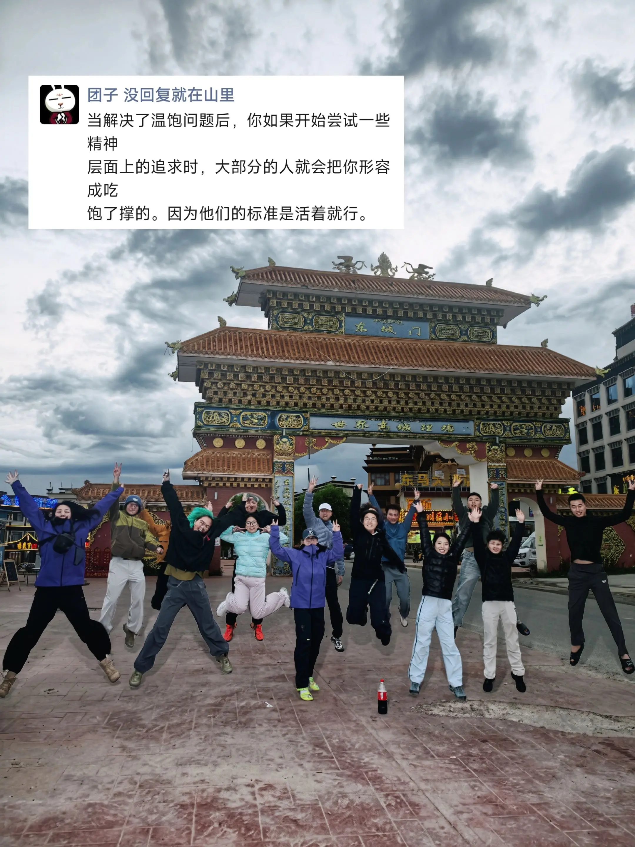 当解决了温饱问题后，你如果开始尝试一些精神 层面上的追求时，大部分的人...