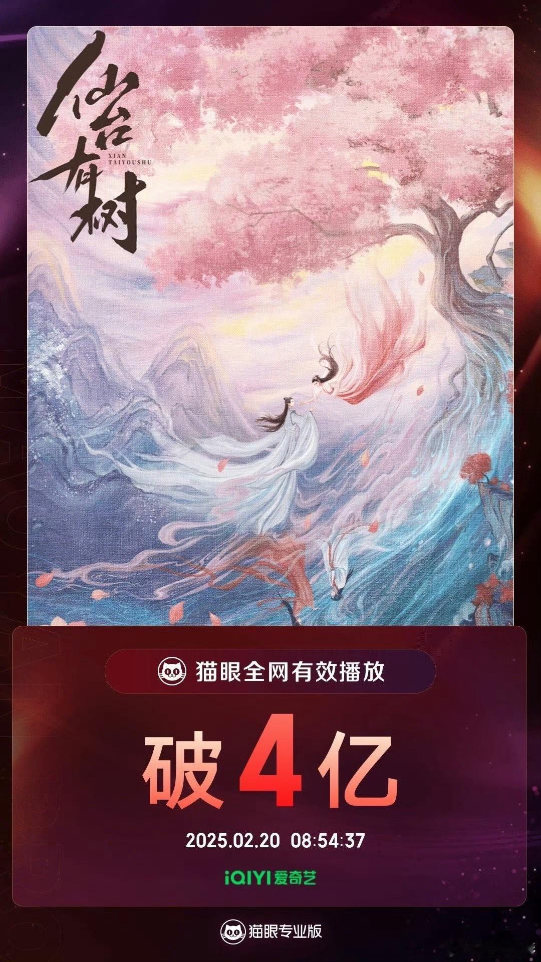 邓为苏易水  仙台有树有效播放量破4亿 🔥🔥🔥🔥🔥 仙台有树全球8地热