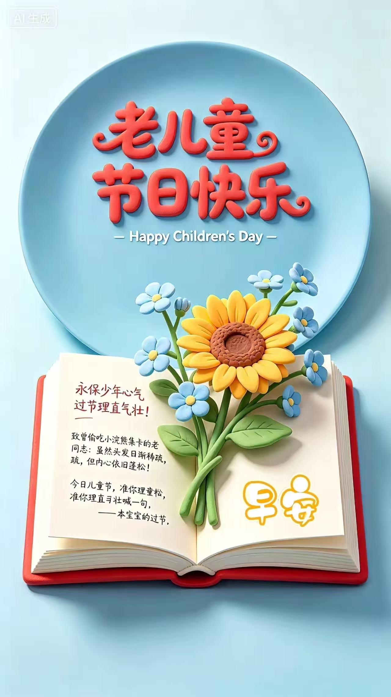 今天六一儿童节，祝头条的老儿童们节日快乐，永远好奇，永远年轻，永远爱笑！但愿人生
