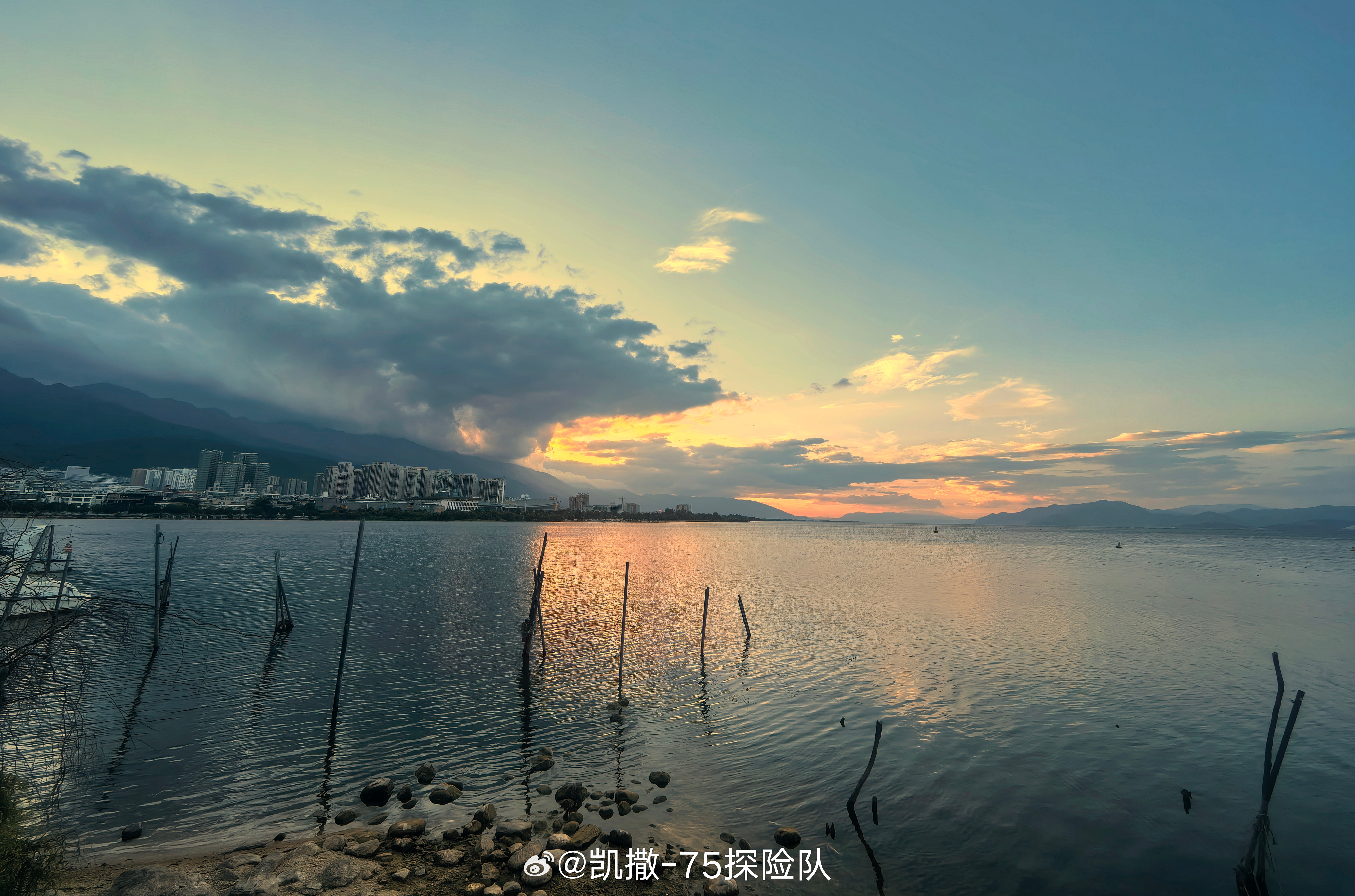夕阳无限好洱海 大理·洱海月湿地公园