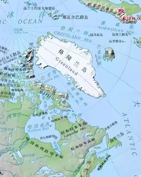 欧洲人脑洞大开，有人认为把格陵兰岛改名为爱泼斯坦岛，这样的话，特朗普就不敢直视这