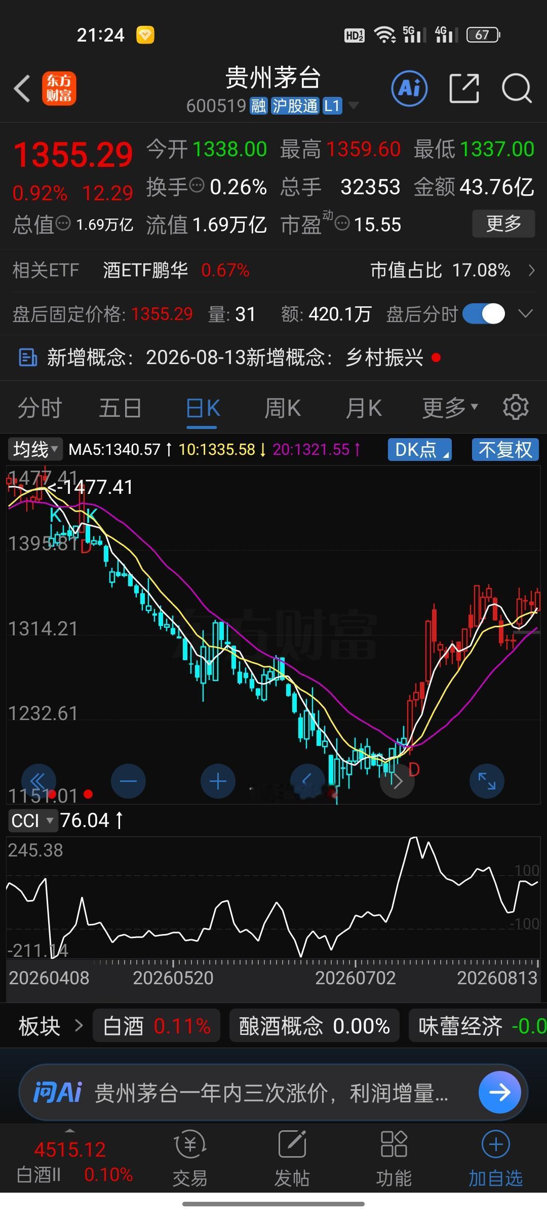 段永平刚放话了：1个亿赌茅台跑赢所有基金！你敢跟吗？

今天中午，投资圈炸了。
