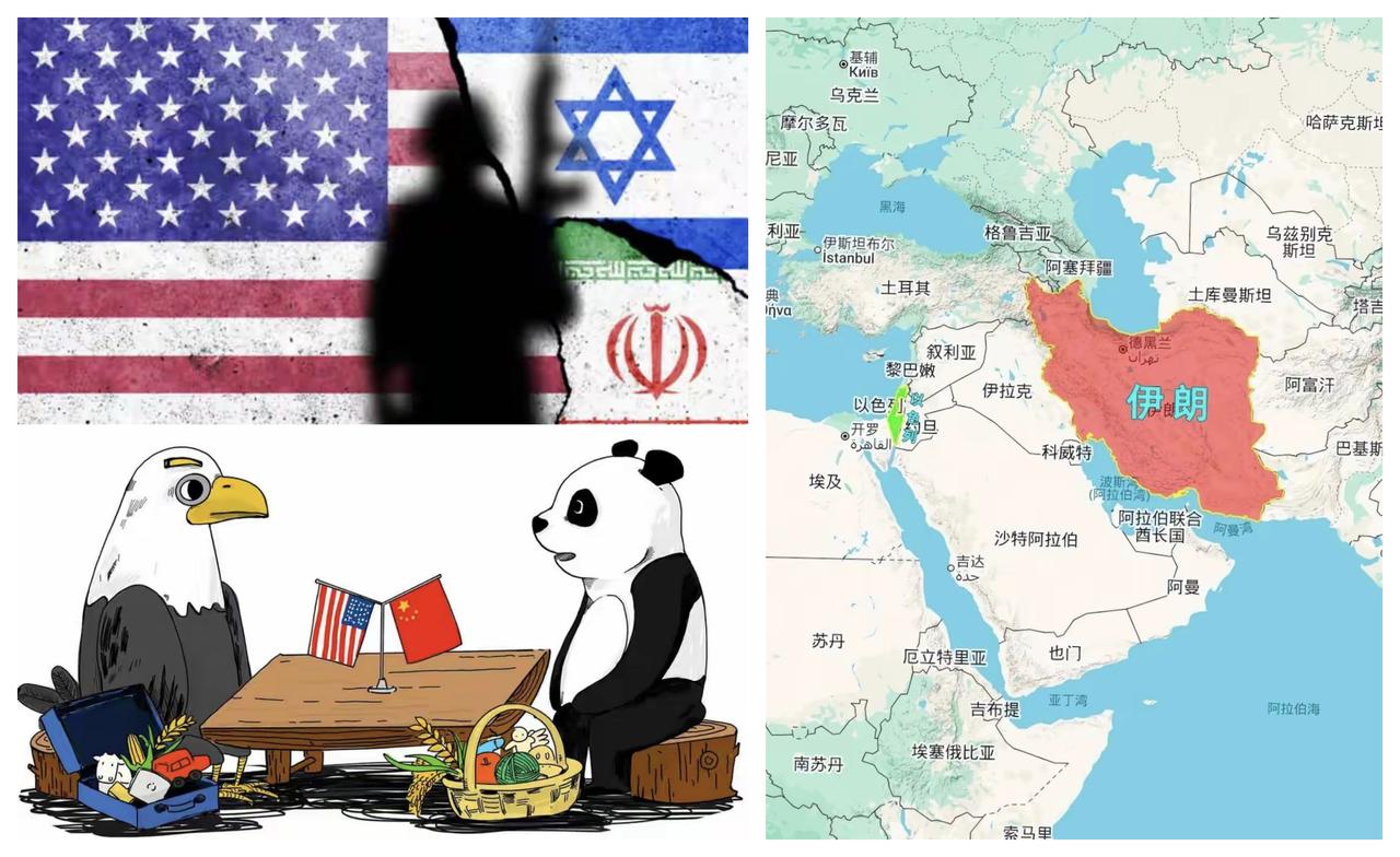 ✨我们也要防止伊朗战后做大✨

🐼 美国和伊朗现在较上劲儿了，需要我们中国来调