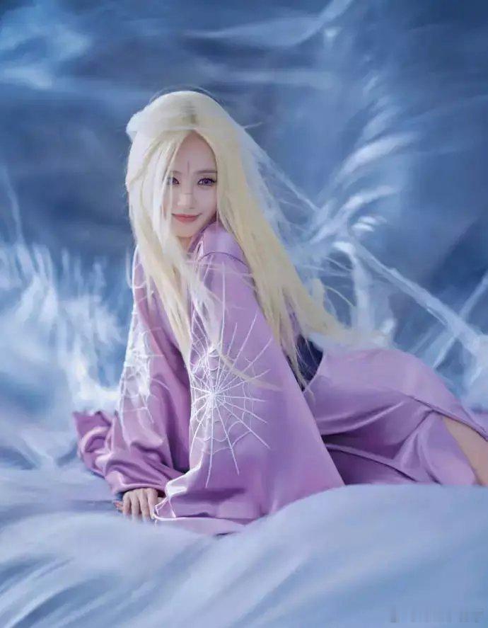 分享娱乐[超话]分享娱乐 在古装剧《天地剑心》中，李一桐饰演蜘蛛精“清瞳”。 ​