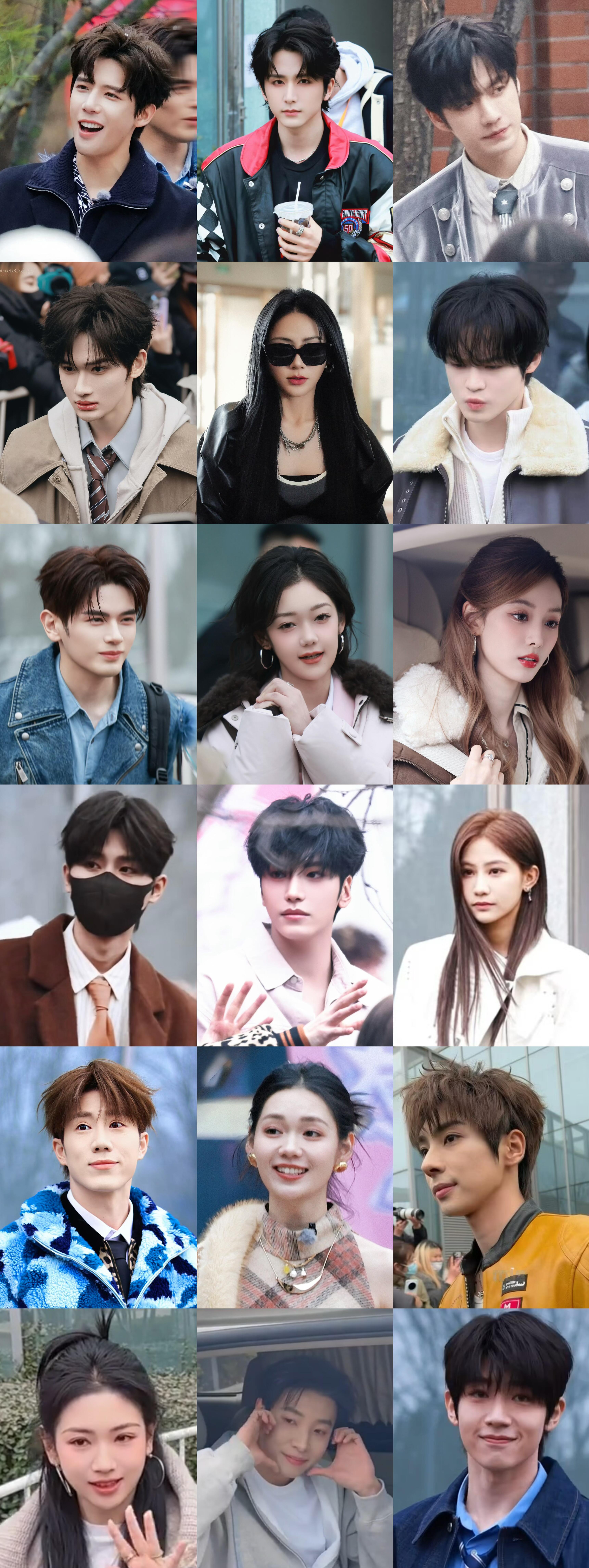 超燃青春的合唱录制路透王安宇 张新成 张颜齐 袁一琦 余宇涵 谢可寅 鹭卓 钟辰