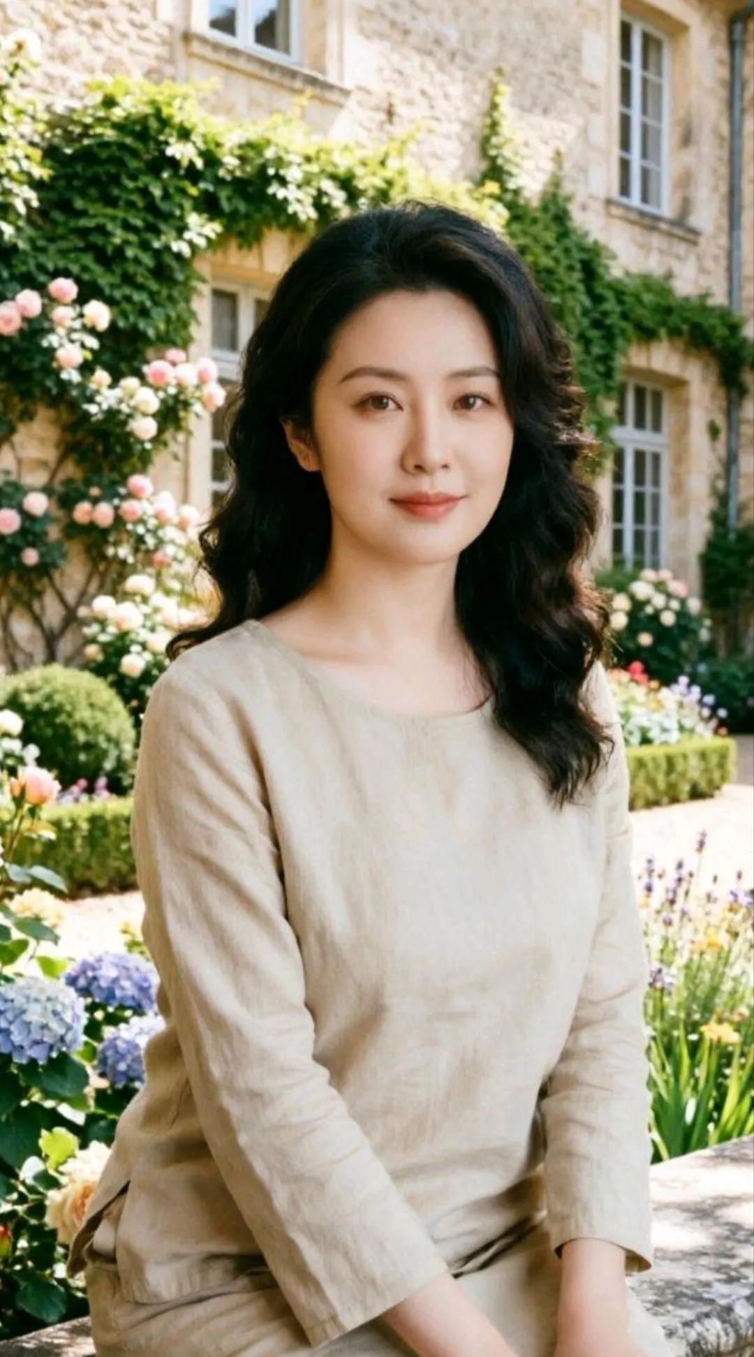 成熟的女性，更有魅力。
中年女性精致感