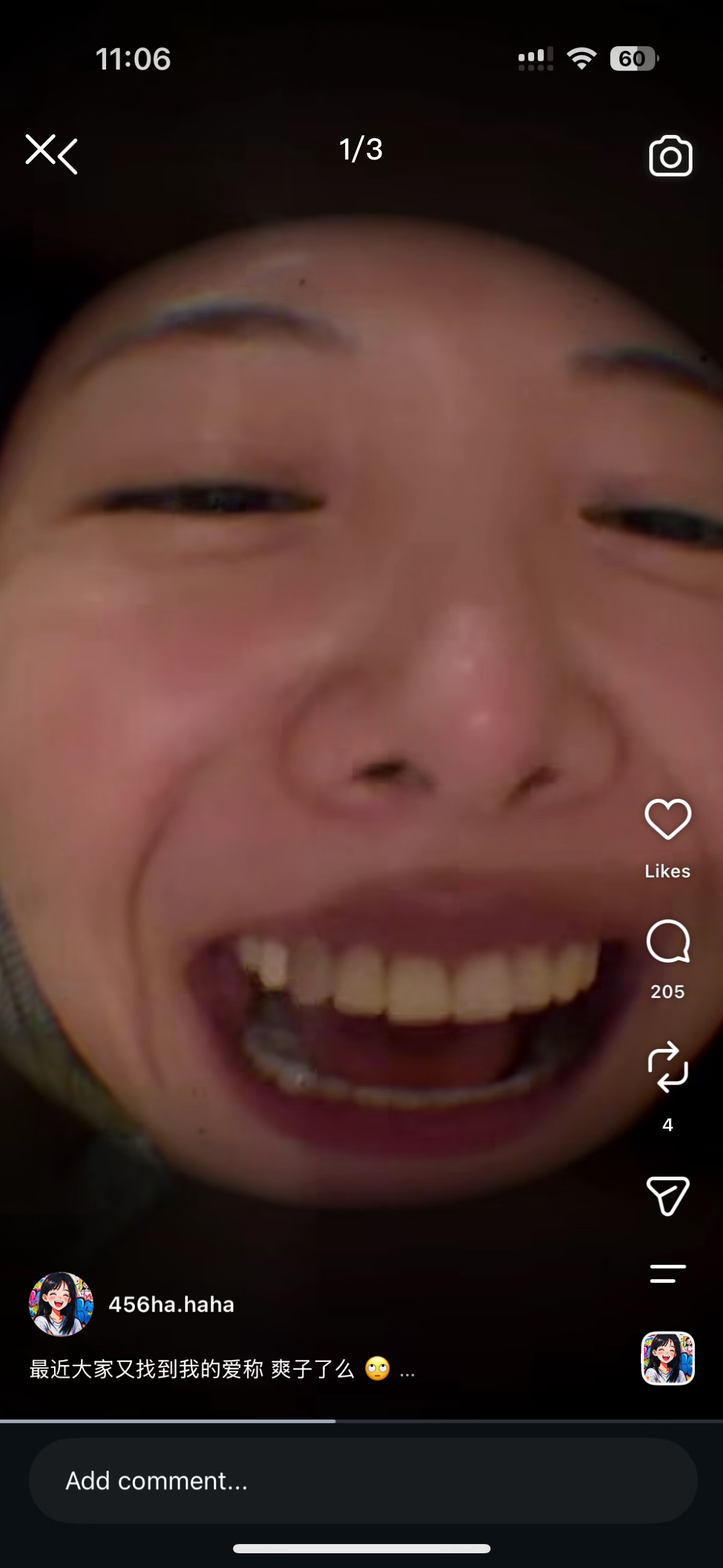 爽在外网好可爱啊 觉得素人爽像魔芋爽 爽子姐same姐欣然接受中… 前妻收到了 