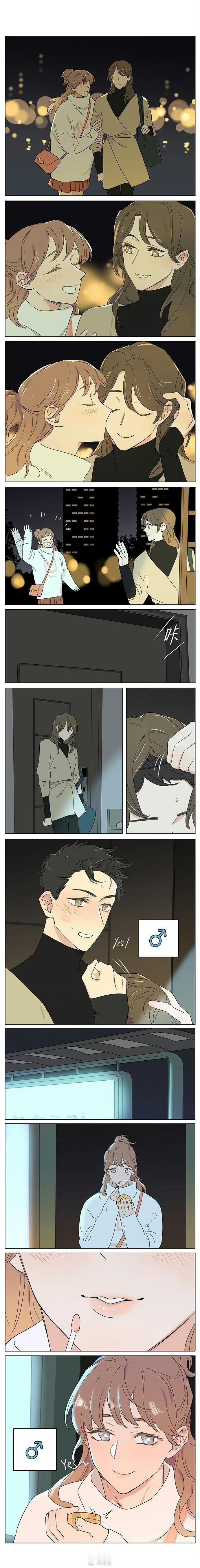 看似百合，实则搞基 漫画 cr：麻尾 