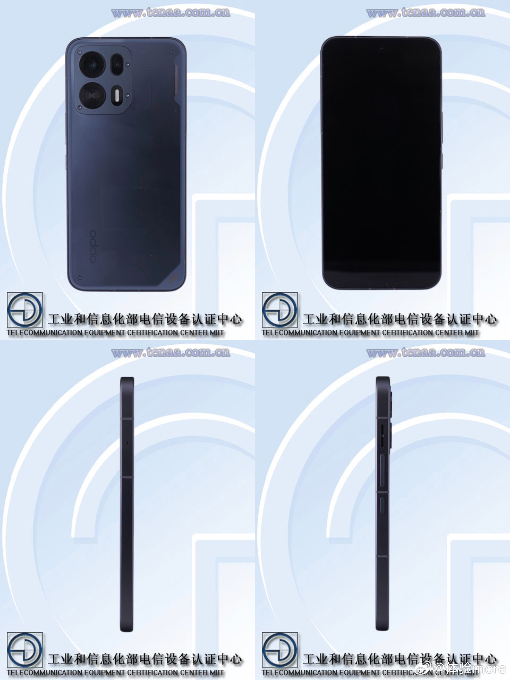 OPPO K14系列外观(暂命名，K13 Turbo系列迭代)，全系主动散热风扇