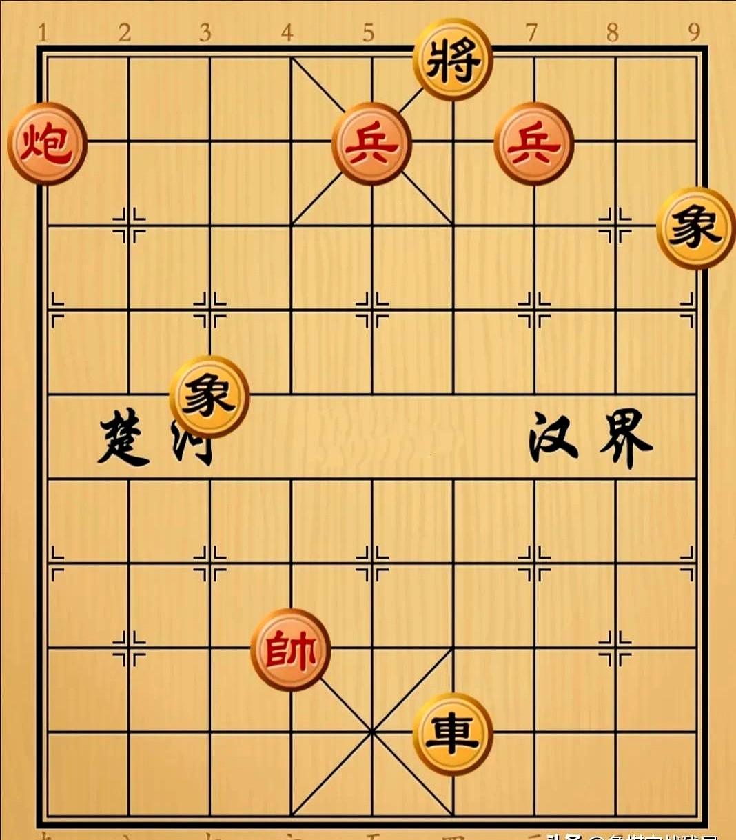 “就算拿车换一个兵，炮无炮台 兵无后援 你依然赢不到。”黑方大叔擦着汗，手里的棋