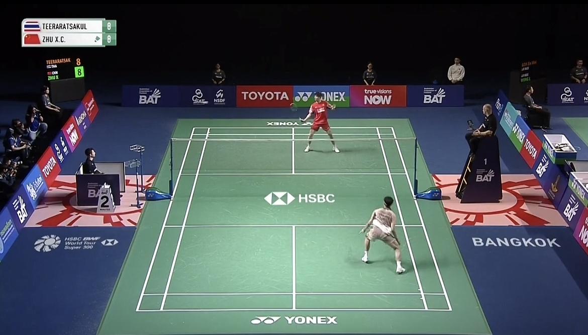 泰国大师赛上成绩最好的国羽男单选手朱轩辰也止步了，不敌帕尼查蓬无缘决赛！[捂脸]