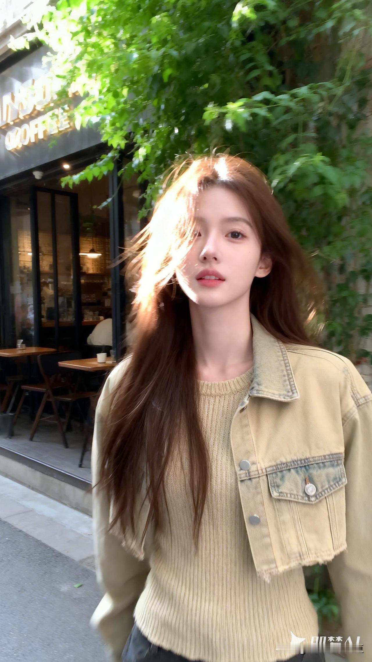 走在街头，每一步都是风景！👠 今天偶遇一位美女，她的笑容比阳光还灿烂，瞬间点亮