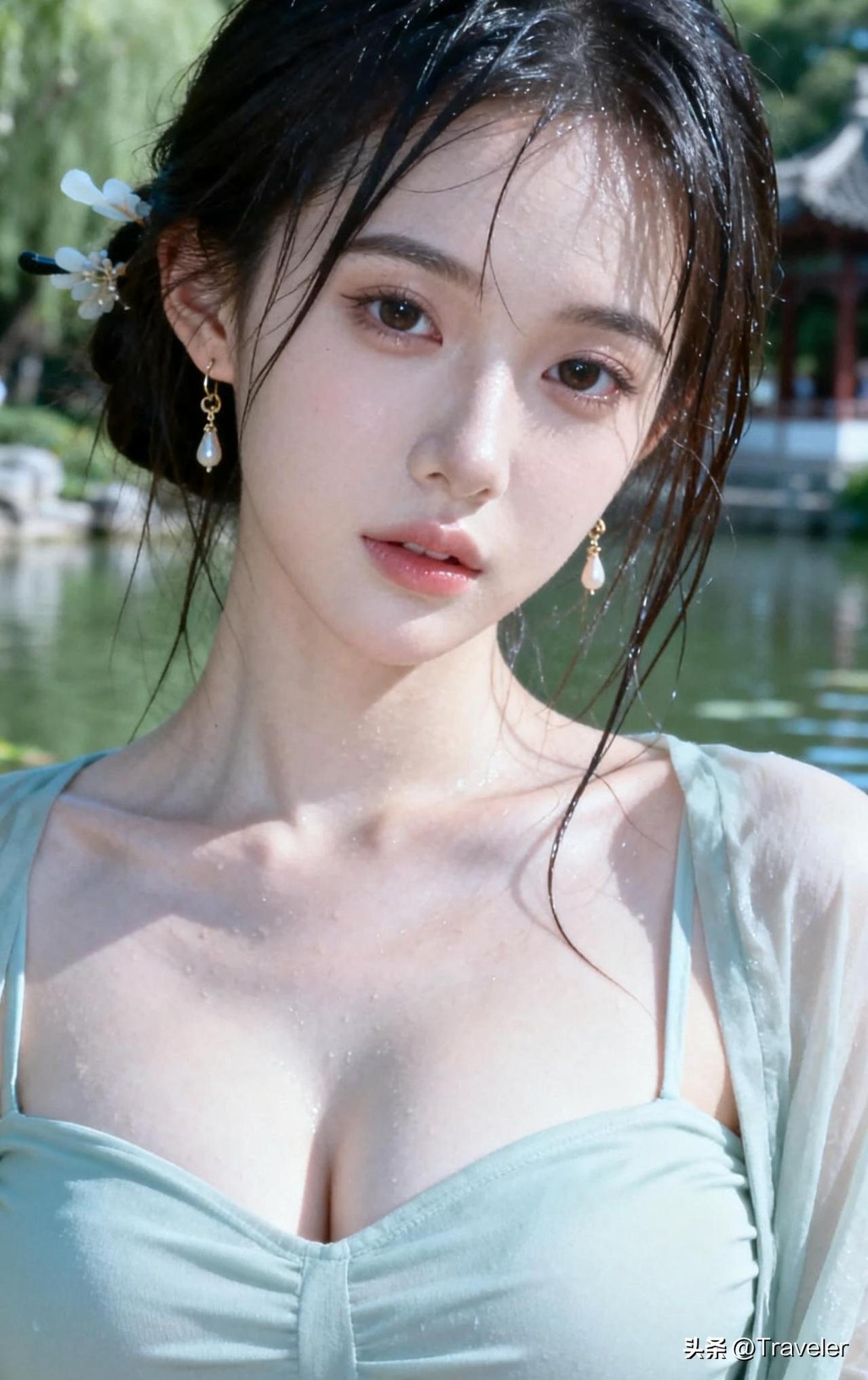 水光潋滟处，美人如画来。