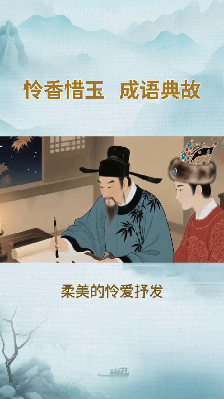 怜香惜玉成语典故。
杨咏琪，佘颖。
"怜香惜玉"是形容男子对女子温柔体贴，倍加珍