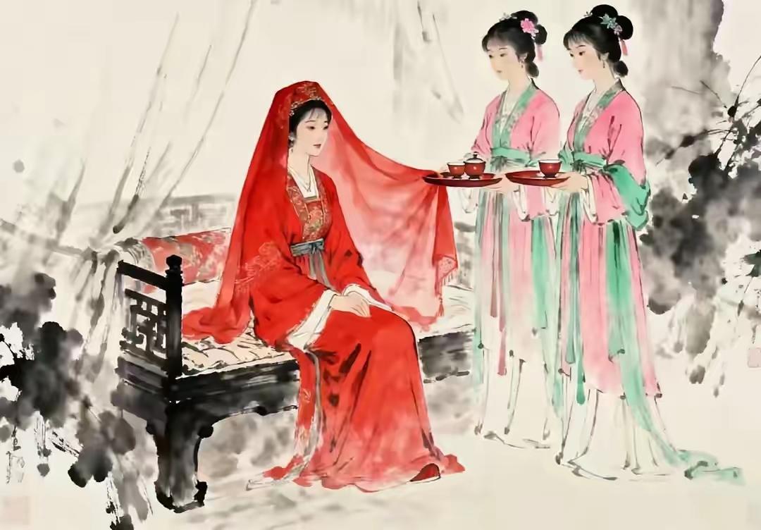 古代的小姐出嫁之时都有两个陪嫁丫鬟，其实就是侍寝丫头。

毕竟女方是要怀孕的，在
