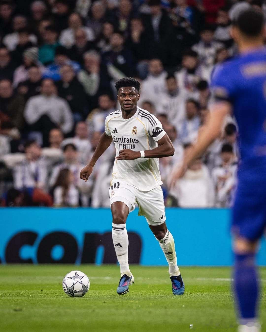 楚阿梅尼：伯纳乌球场、欧冠联赛，以及这个特别的夜晚。🤍 