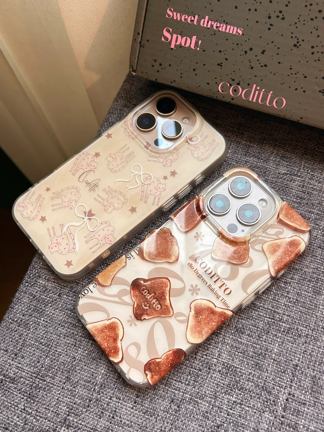 很有秋天氛围感的高颜值原创手机壳呀！！！