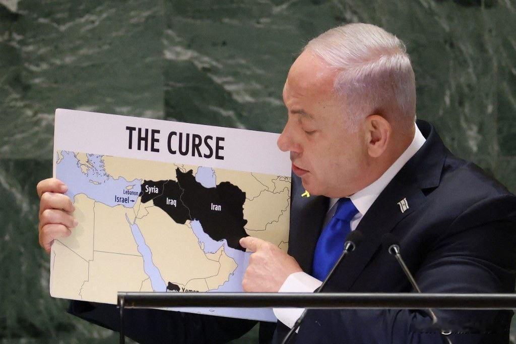 内塔尼亚胡在外交与国防委员会所发表的言论：

目前，推翻伊朗政权的必要条件正呈现